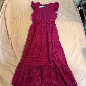 Maggy London Fuchsia Kids Dress